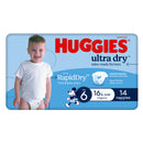 HUGGIES Ultra Dry Junior Size 6 Boy 14pk