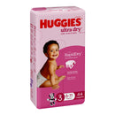 Huggies Ultra Dry Nappy Size 3 Girl 44 Pack