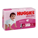 Huggies Ultra Dry Nappies Girl Size 4 (10-15kg) 36 Pack
