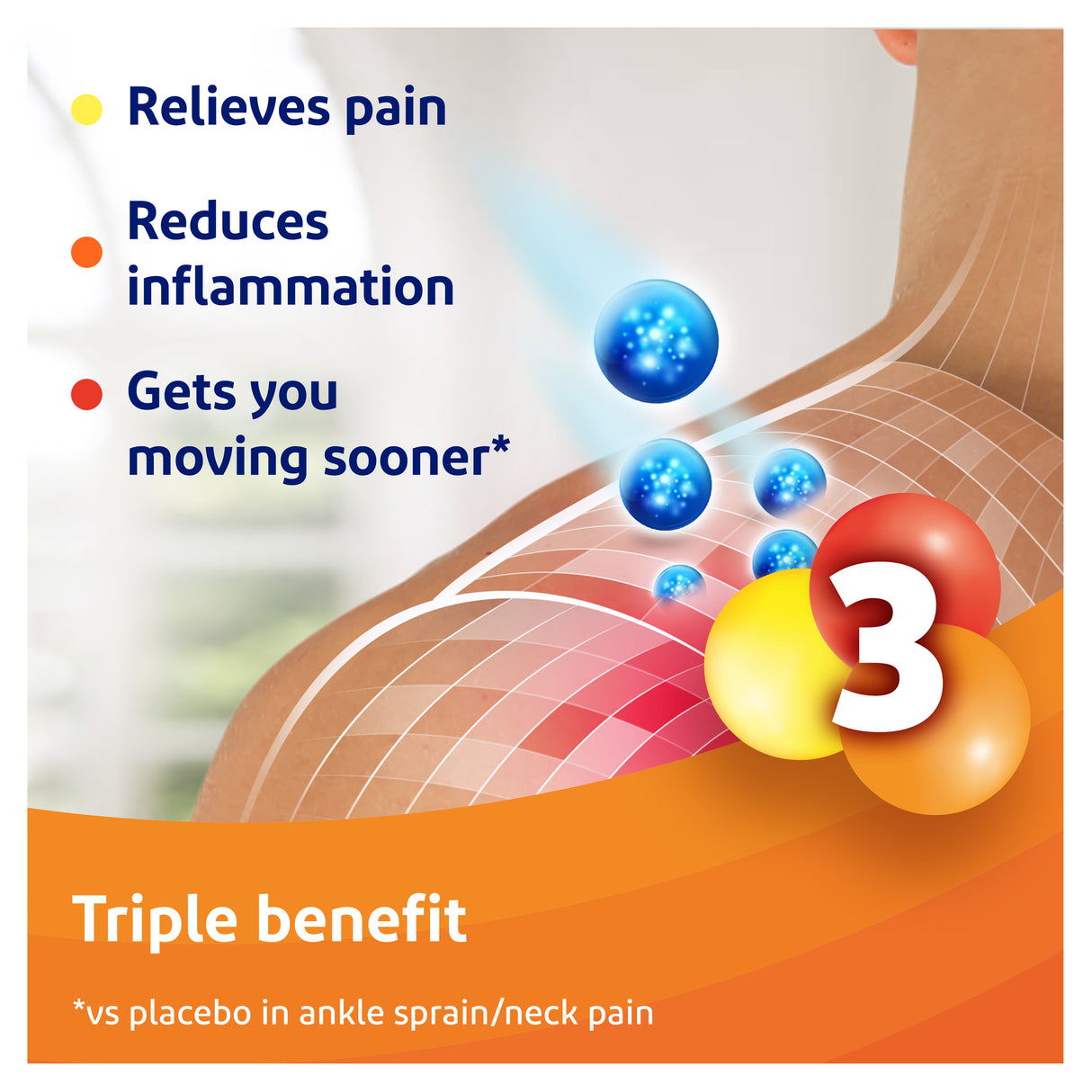 Voltaren Emulgel, Muscle and Back Pain Relief 20 g