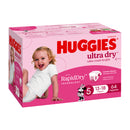 Huggies Ultra Dry Nappies Girls Size 5 (13-18kg) 64 Pack