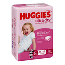 Huggies Ultra Dry Nappies Girl Size 5 (13-18kg) 16 Pack