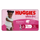 Huggies Ultra Dry Nappies Girl Size 6 (16kg+) 14 Pack