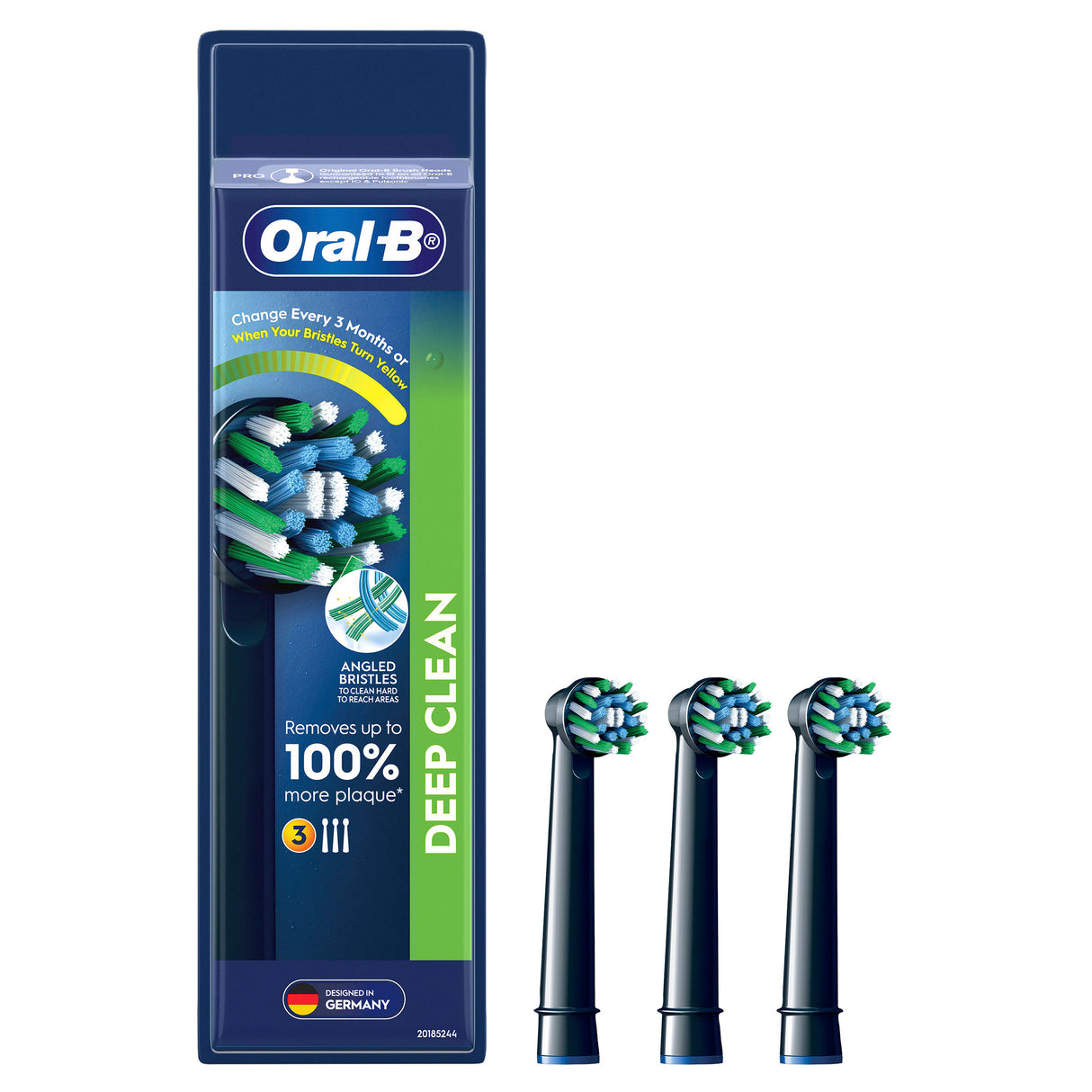 Oral-B Vitality C/Action (R) Blk 3s