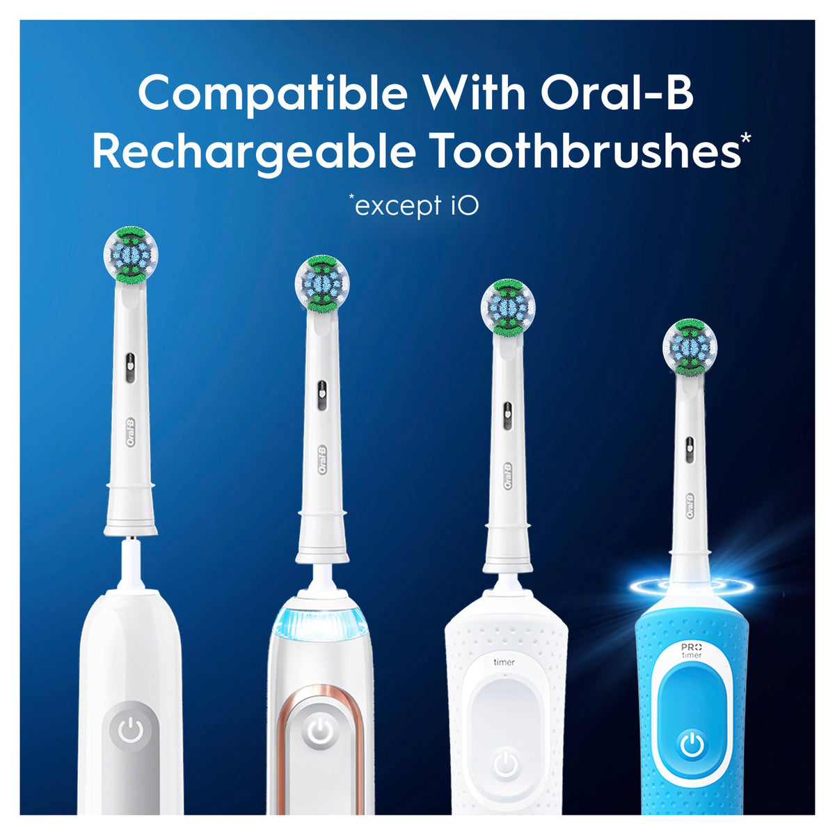 Oral-B Precision Clean Replacement Toothbrush Heads Value Pack (8s)