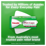 Panadol Mini Caps for Pain Relief Paracetamol 500 mg 48 Capsules _ Limit 2
