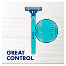 Gillette Blue II Disposable Razor 10 Pack + Sensor 3