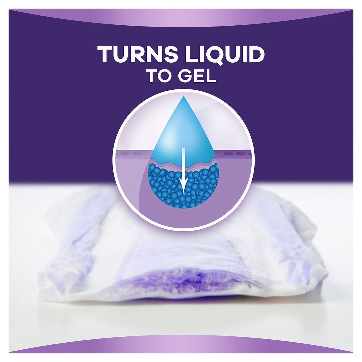 Always Discreet Long 10 Pads For Bladder Leak and Adult Incontinence