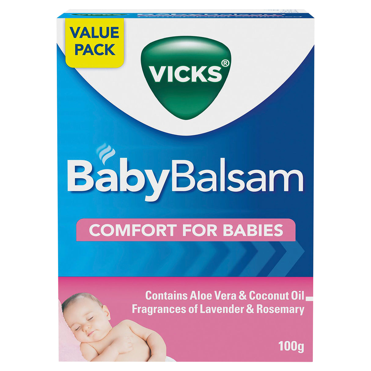 Vicks Baby Balsam Decongestant Rub 100g
