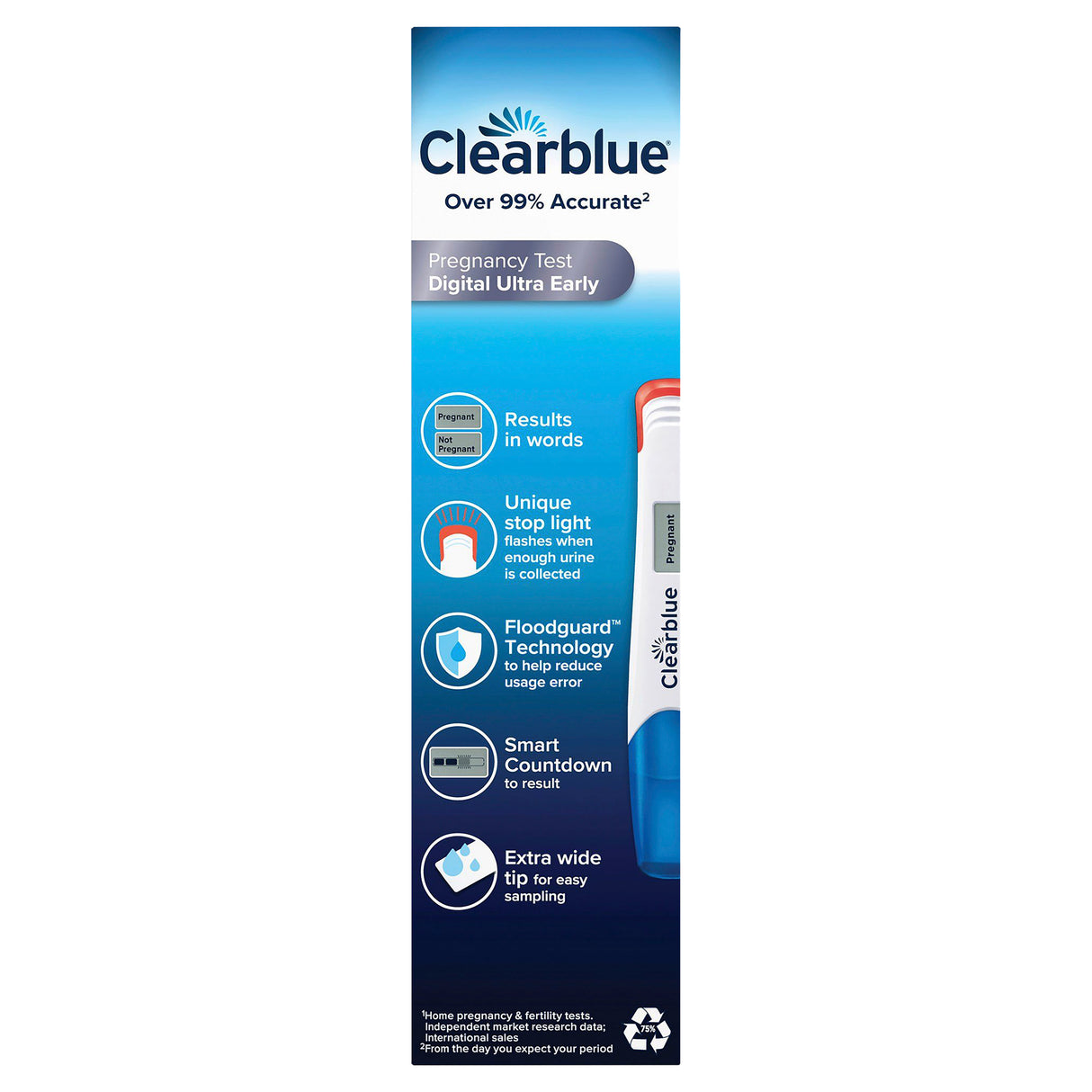 CLEARBLUE Digital Ultra Early Test 1PK