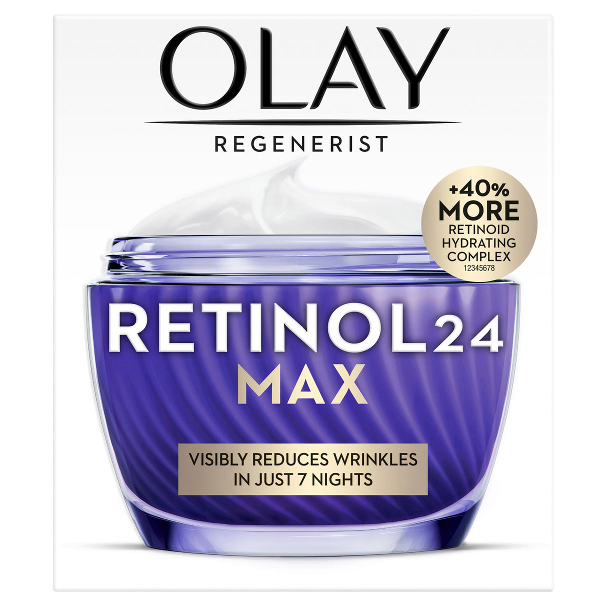 OLAY Regenerist Retinol24 Max Moisturiser 50g