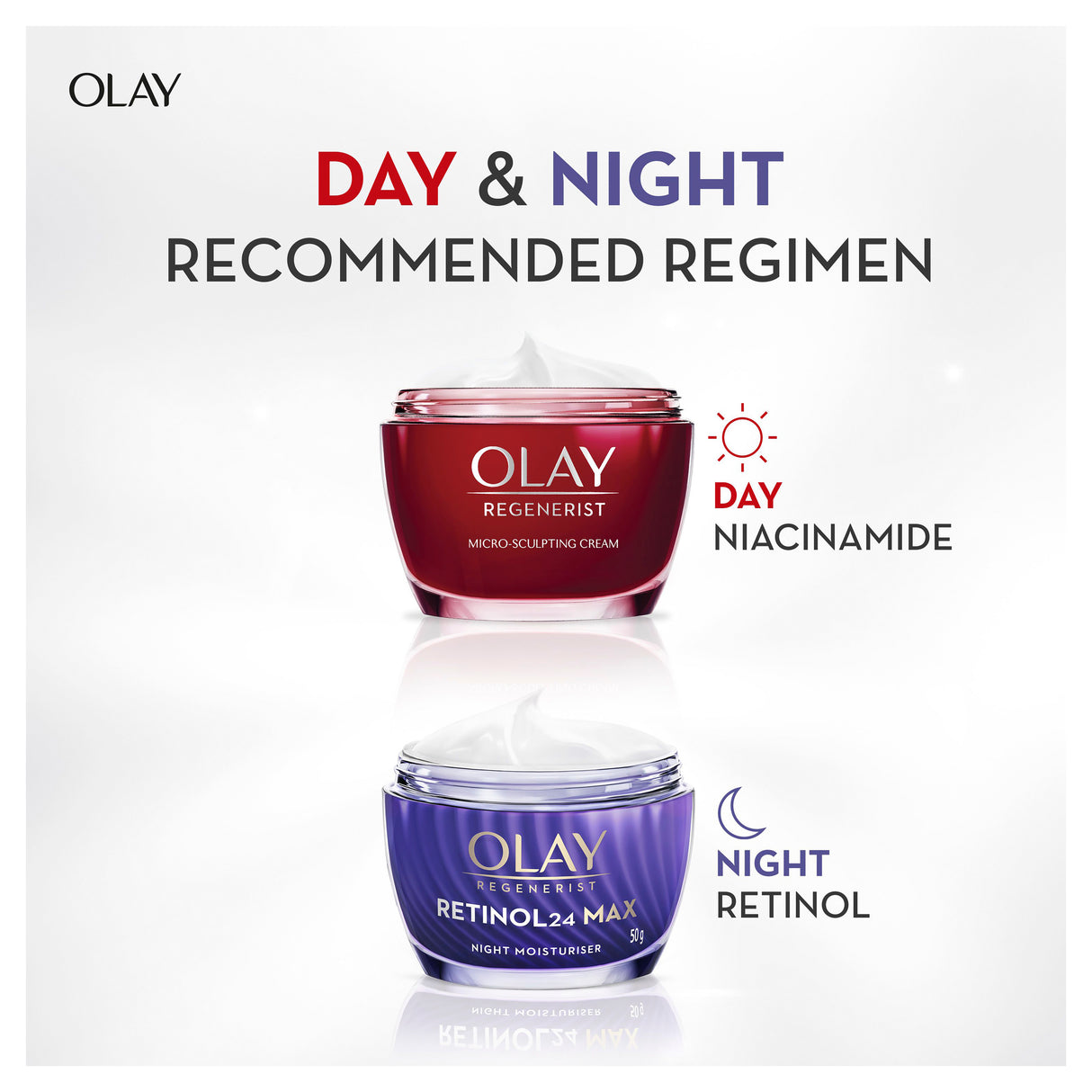 OLAY Regenerist Retinol24 Max Moisturiser 50g