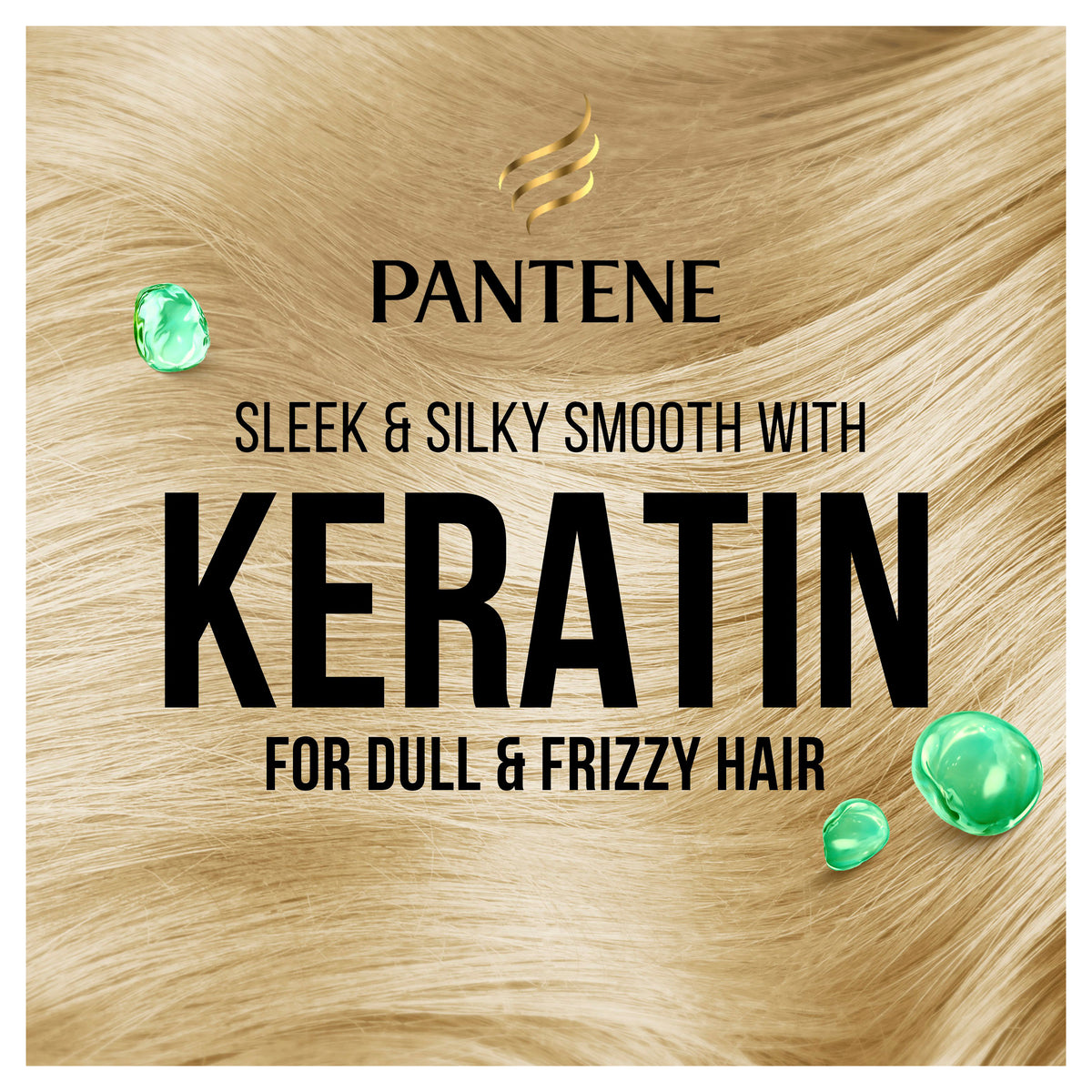 Pantene 3MM Keratin Smooth & Silky Conditioner 350ml