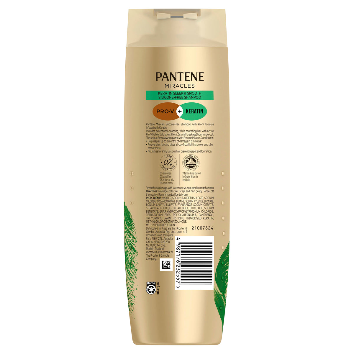 PANT 3MM Keratin S&S Shamp 375ml
