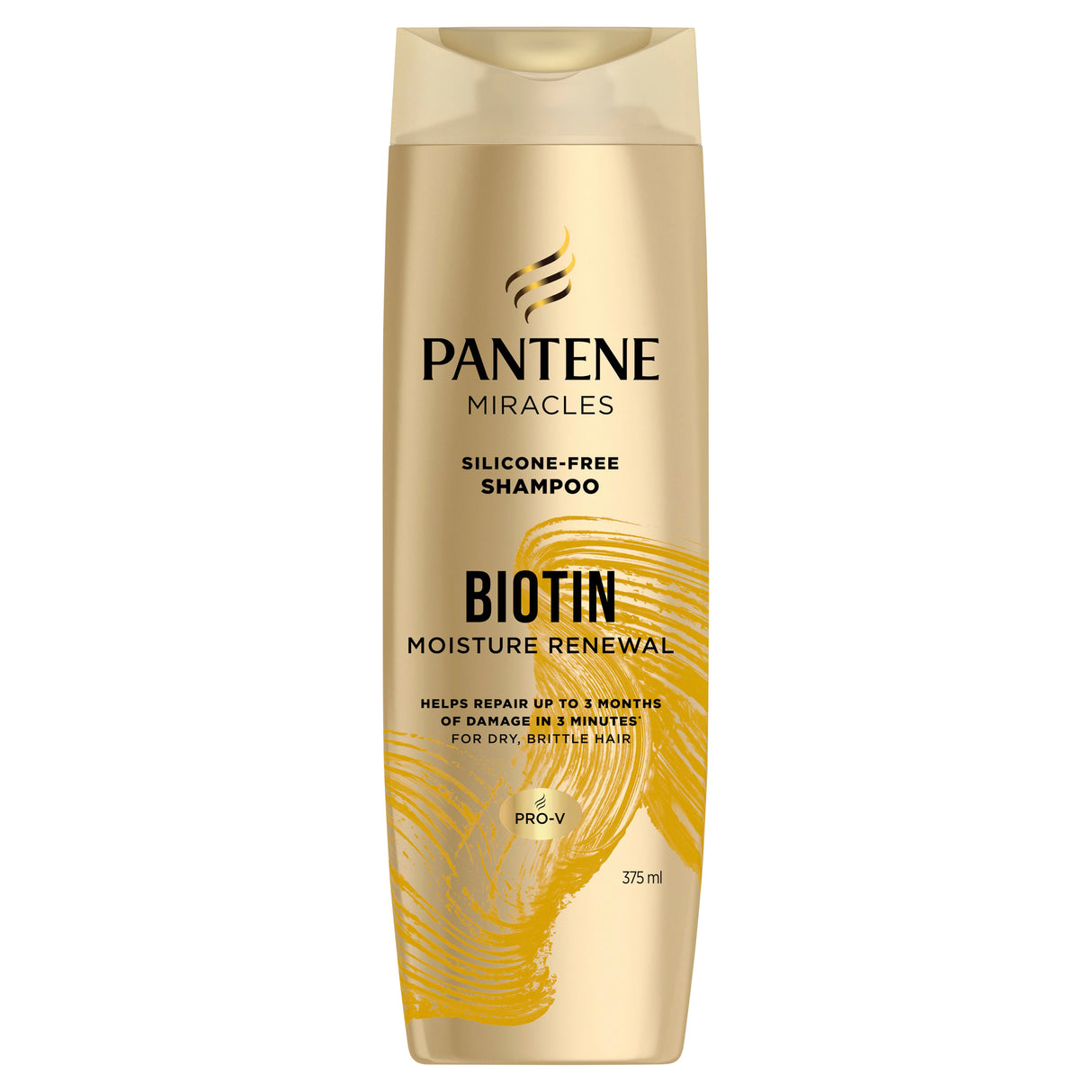 Pantene 3MM Biotin Moisture Renew Shampoo 375ml