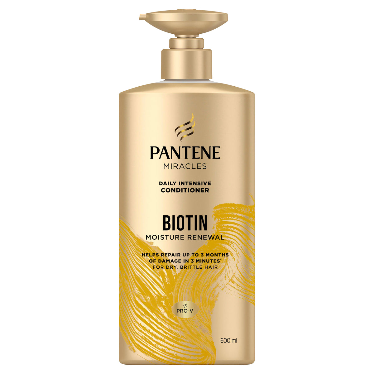 Pantene 3MM Biotin Moisture Renew Conditioner 600ml