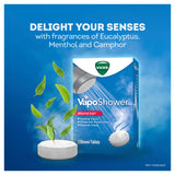VICKS Vaposhower Tablets 3pk