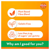 METAMUCIL Fibre Gummies Orange 72s