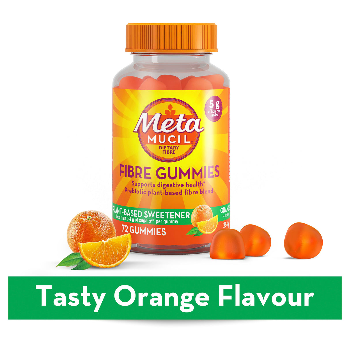 METAMUCIL Fibre Gummies Orange 72s