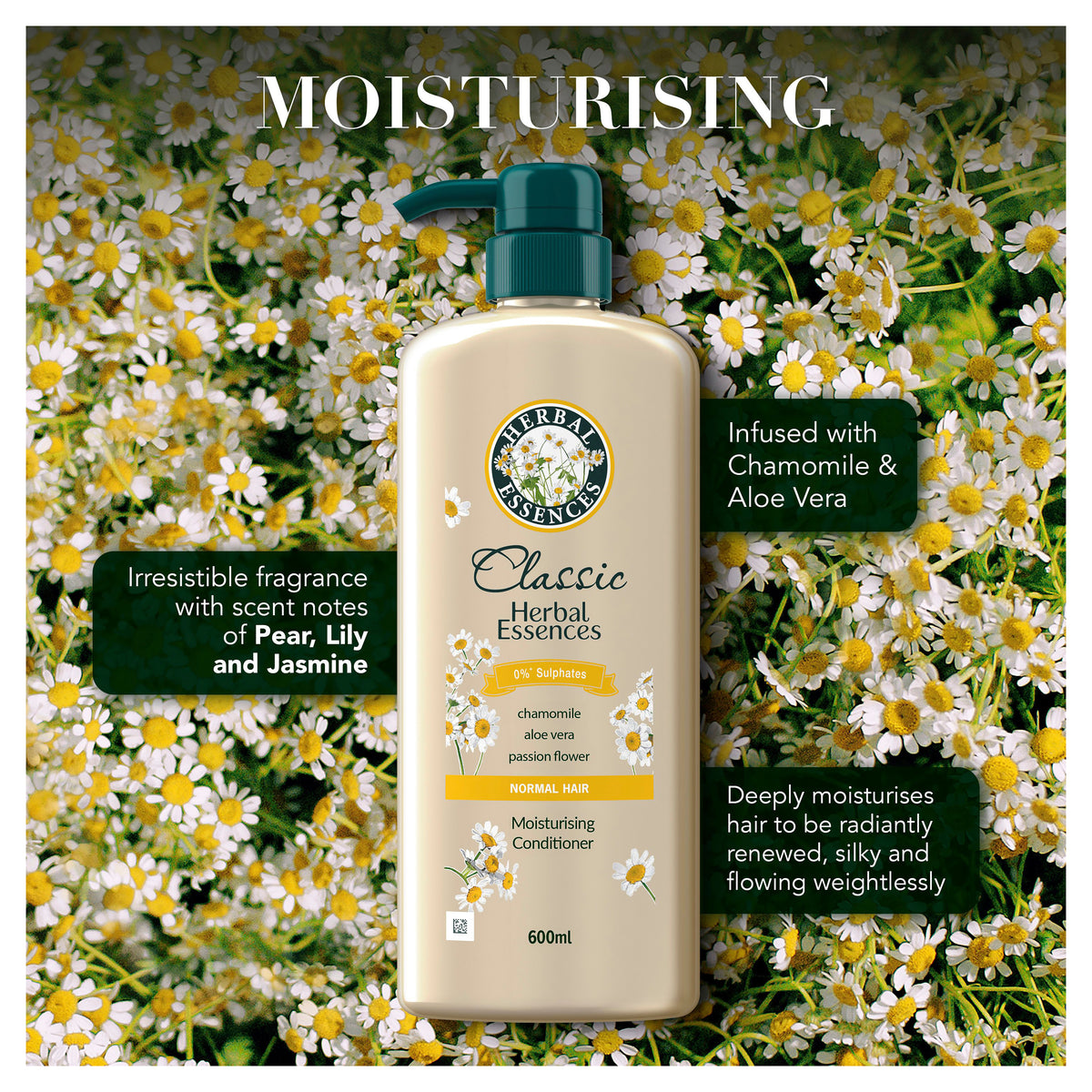 Herbal Essences Classics Normal Conditioner 600ml