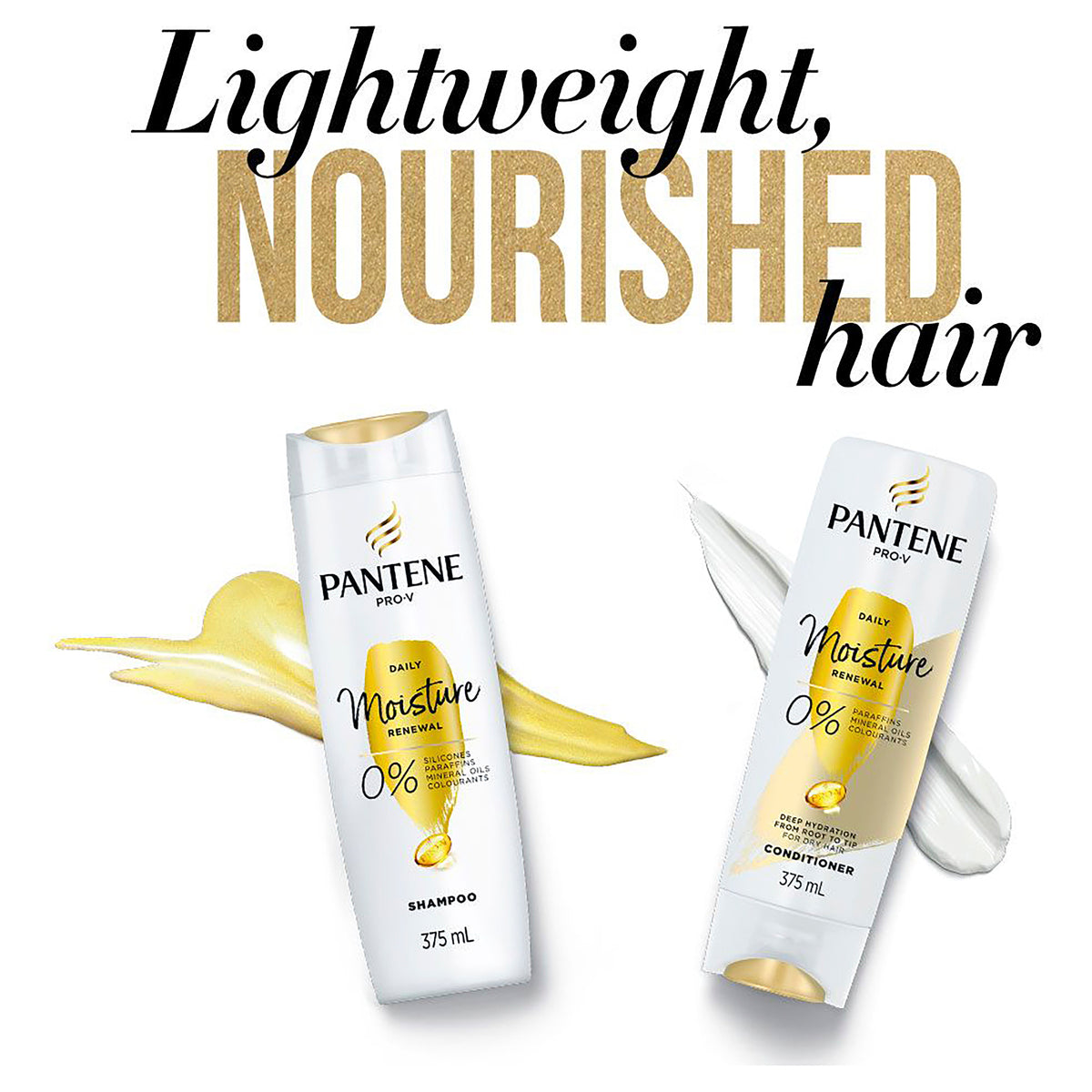 Pantene Pro-V Daily Moisture Renewal Condtioner: Moisturising Conditioner for Dry Hair 375 ml
