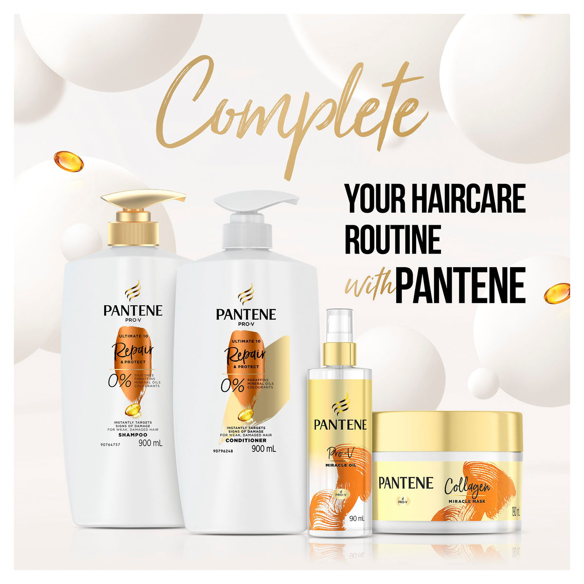 PANTENE Ultimate 10 R&P Conditioner 375ml