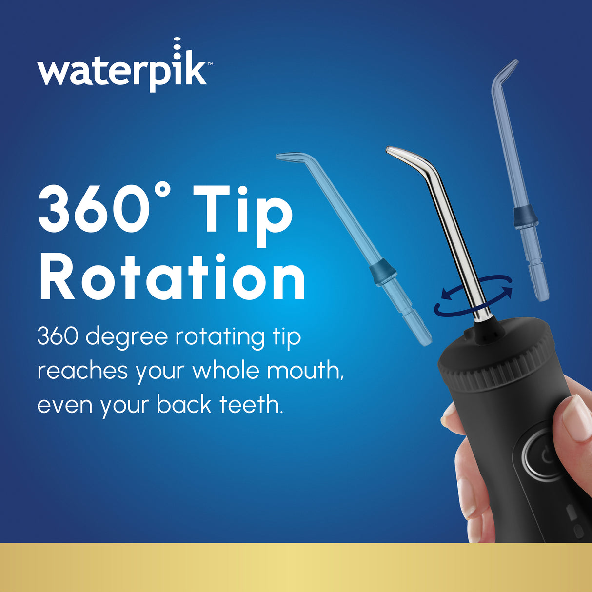 Waterpik Waterflosser Black Cordless Select