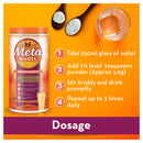 METAMUCIL Natural Fibre Supplement Smooth Orange Flavour 114 Dose