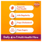 Metamucil Multi-Health Fibre with 100% Psyllium Natural Psyllium Wild Berry Smooth 72D