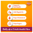 Metamucil Multi-Health Fibre with 100% Psyllium Natural Psyllium Wild Berry Smooth 114D