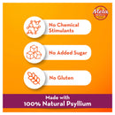 Metamucil Multi-Health Fibre with 100% Psyllium Natural Psyllium Wild Berry Smooth 114D