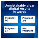 Pregnancy Test - Clearblue Digital With Weeks Indicator, The Only Test That Tells You How Many Weeks, 1 Digital Test