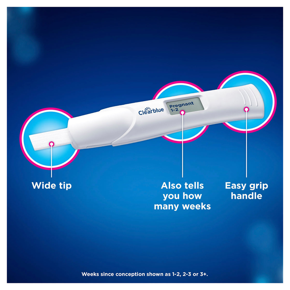Clearblue Pregnancy Test Triple Check Combo 3 Pack
