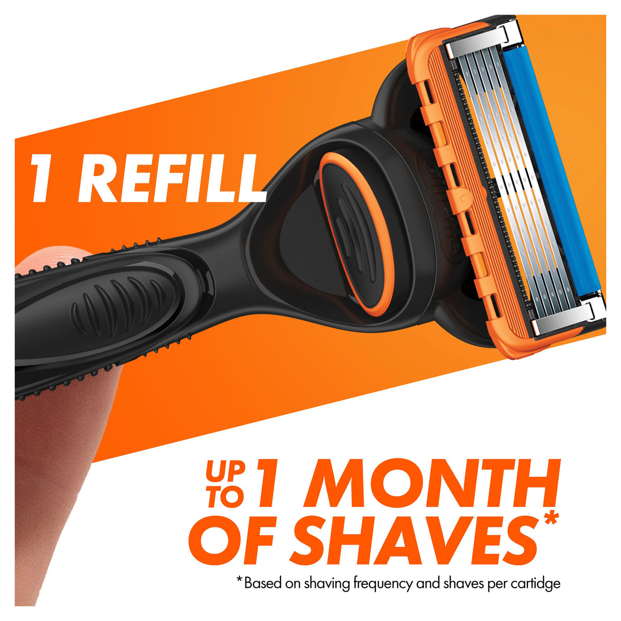 GILLETTE Fusion Gamer Pow.Razor 1Up