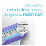 GILLETTE Venus D/Smth Swirl Cart 4s