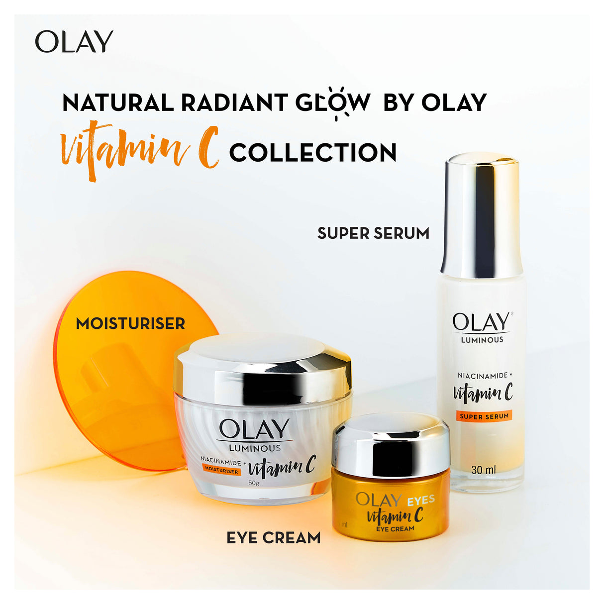 OLAY LUMINOUS VIT C EYE CREAM 15ML