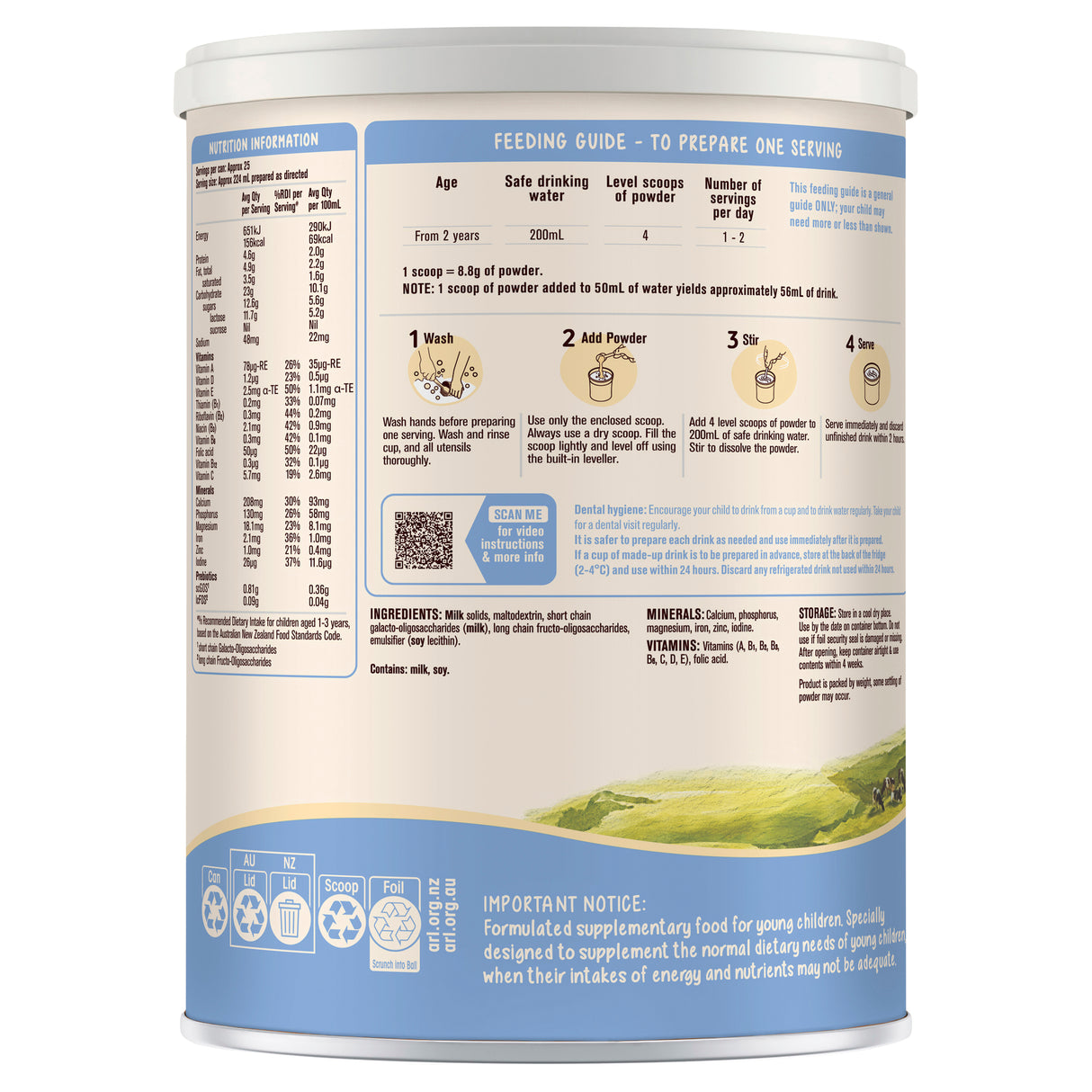 Karicare 4 Toddler Milk Drink From 2 Years 900g