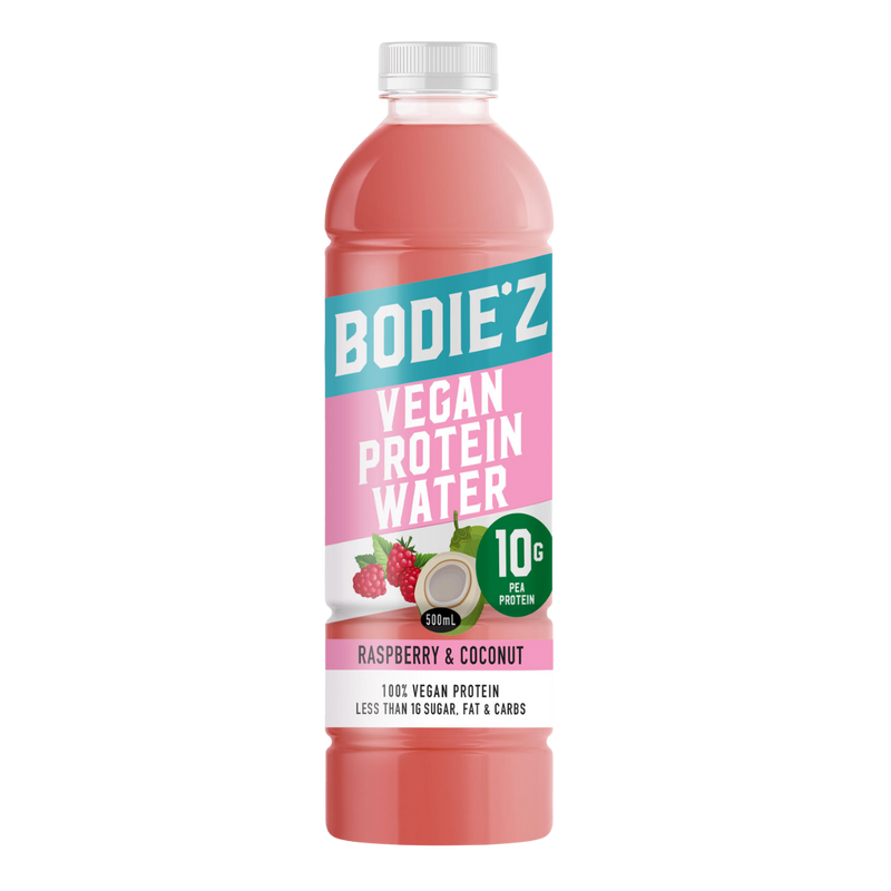 BODIEZ Vegan Protein Water 10g Raspberry Coconut 500ml