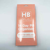 HB&Co Medicine 14 Day Pill Box