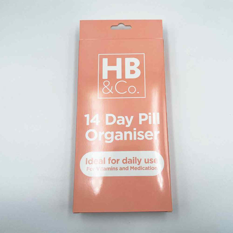 HB&Co Medicine 14 Day Pill Box