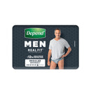 Depend Real Fit Incontinence Underwear Men Large 8 Pack