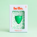 Hello. Low Cervix Cup Green M