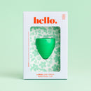 Hello. Low Cervix Cup Green M
