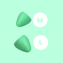 Hello. Low Cervix Cup Green M