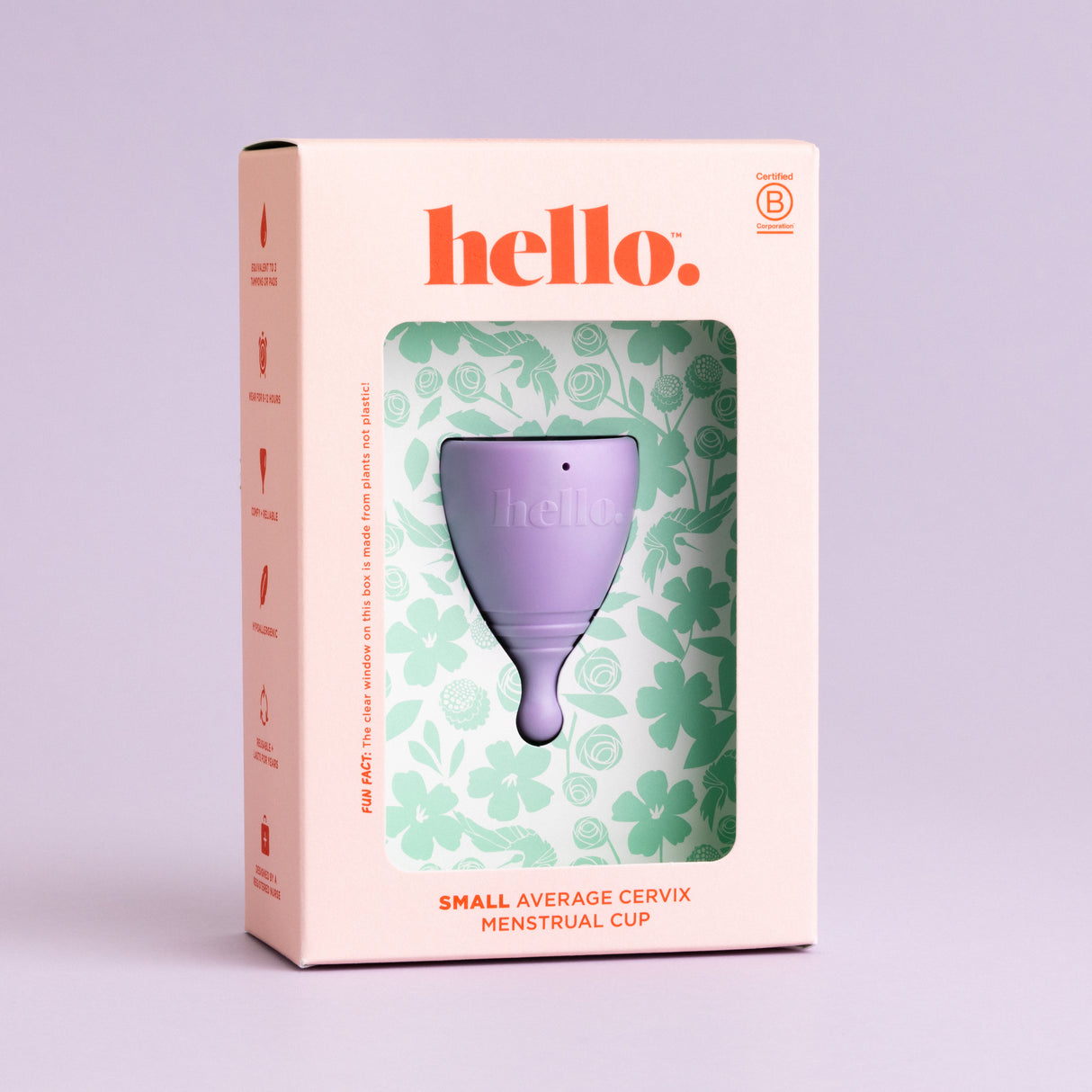 Hello. Average Cervix Cup Lilac S