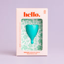 Hello. Average Cervix Cup Blue M