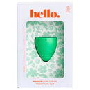 Hello. Low Cervix Cup Green M
