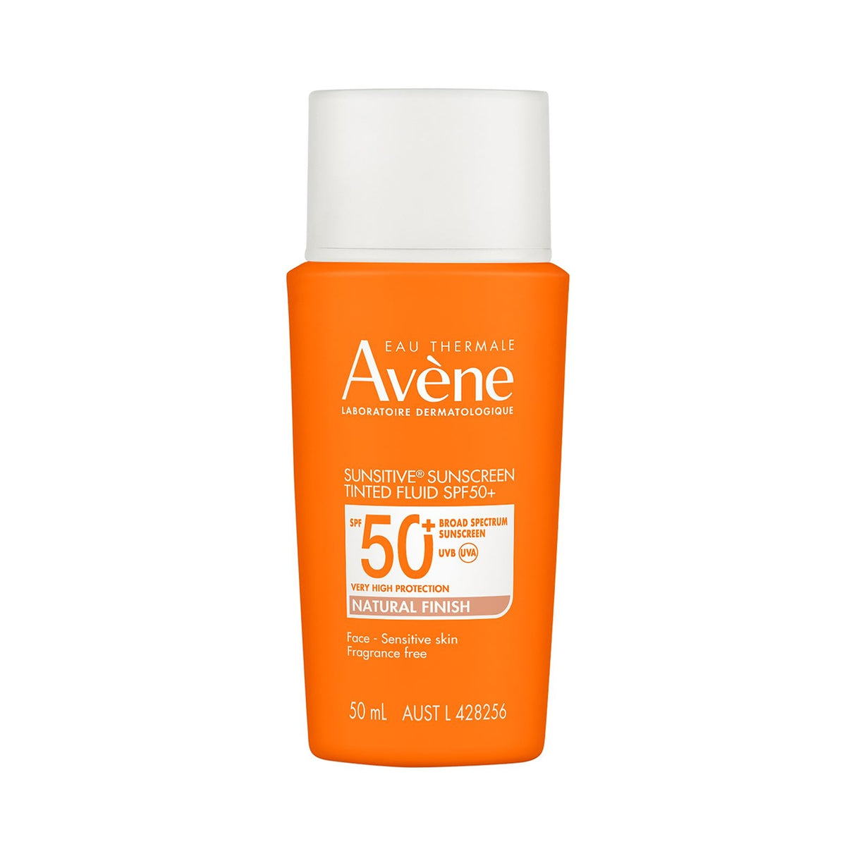 Avene Sunsitive Sunscreen Tinted Fluid SPF50+ 50ml
