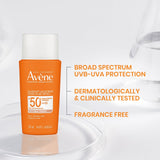 Avene Sunsitive Sunscreen Tinted Fluid SPF50+ 50ml