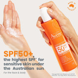 AVENE Sunsitive SS SPF50+ A/Spr200ml